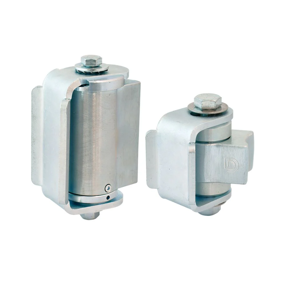 D&D Technologies Shut It BadAss Center Mount Weld-On Closer Gate Hinge for Round Posts Set | DND-CI3850R