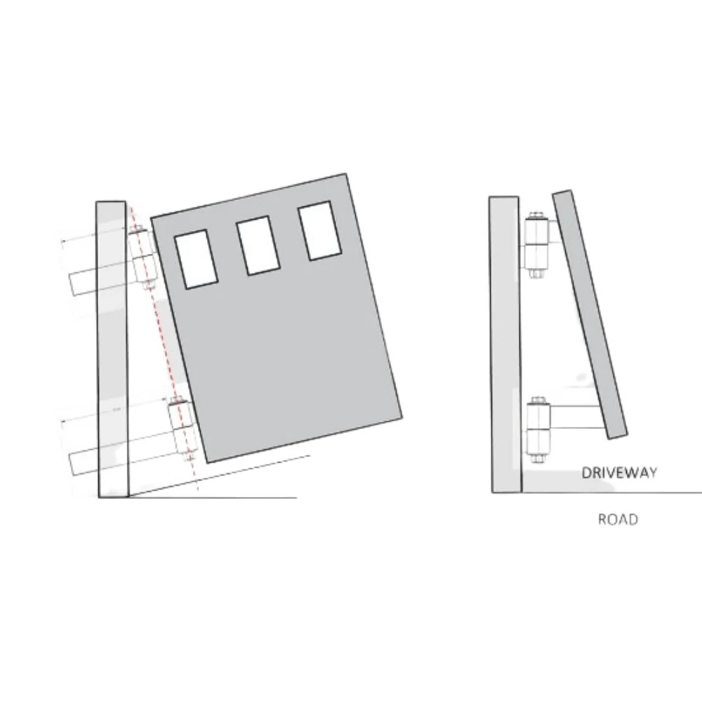 D&D Technologies Shut It BadAss Uphill Strap Hinge Set | DND-CI3975 - Image 3