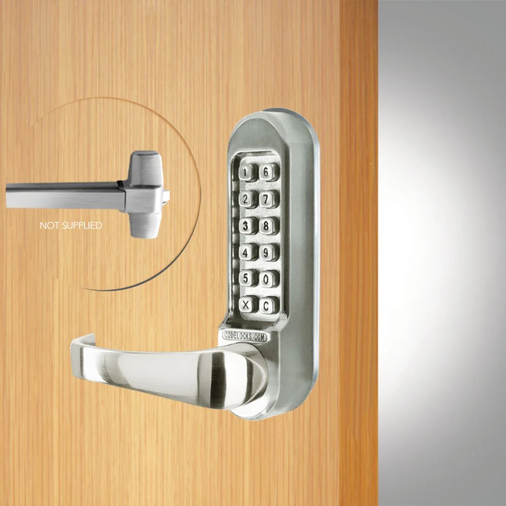 D&D Technologies CodeLocks CL500 Panic Access Kit - Stainless Steel | DND-DDCL500PKSS