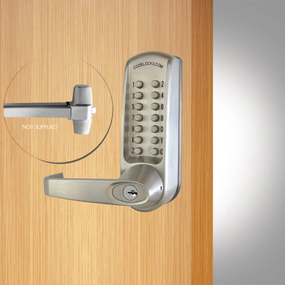 D&D Technologies CodeLocks CL600 Panic Access Kit - Brushed Steel | DND-DDCL600PKBS