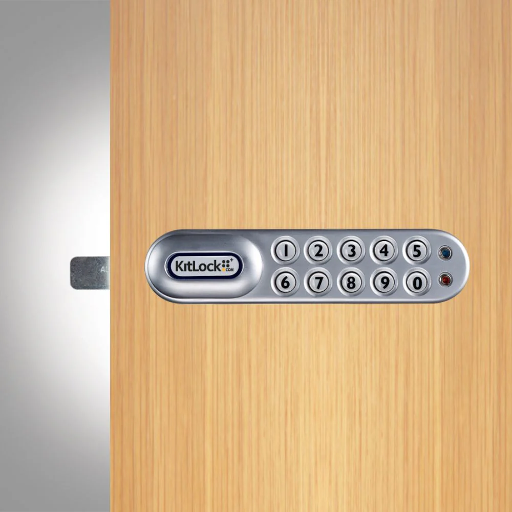 D&D Technologies CodeLocks KL1000 Classic+ KitLock Locker Lock - Silver Gray - Image 2