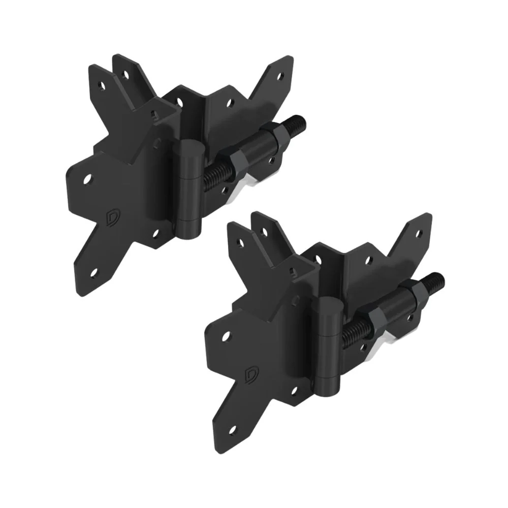 D&D Technologies Stainless Steel Regular Plain Pivot Hinge - Standard to Standard (Sold as Pair) | DND-DDSHSS