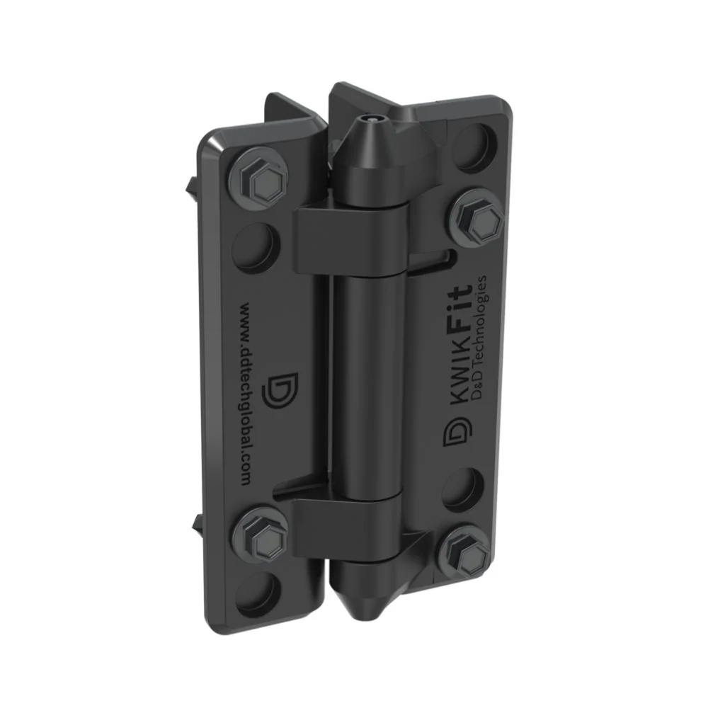 D&D Technologies KwikFit General Purpose Polymer Non-Closing Hinge | DND-KF3P - Image 2