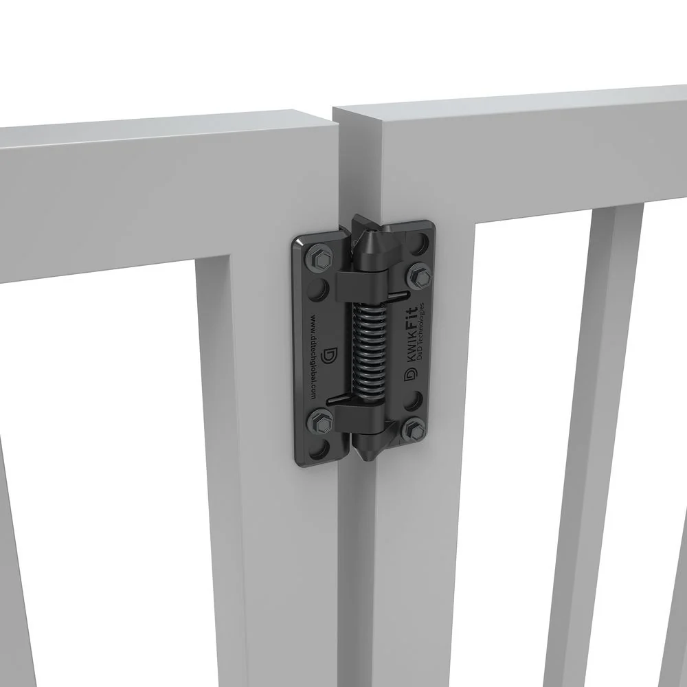 D&D Technologies KwikFit General Purpose Polymer Self-Closing Hinge | DND-KF3S - Image 2