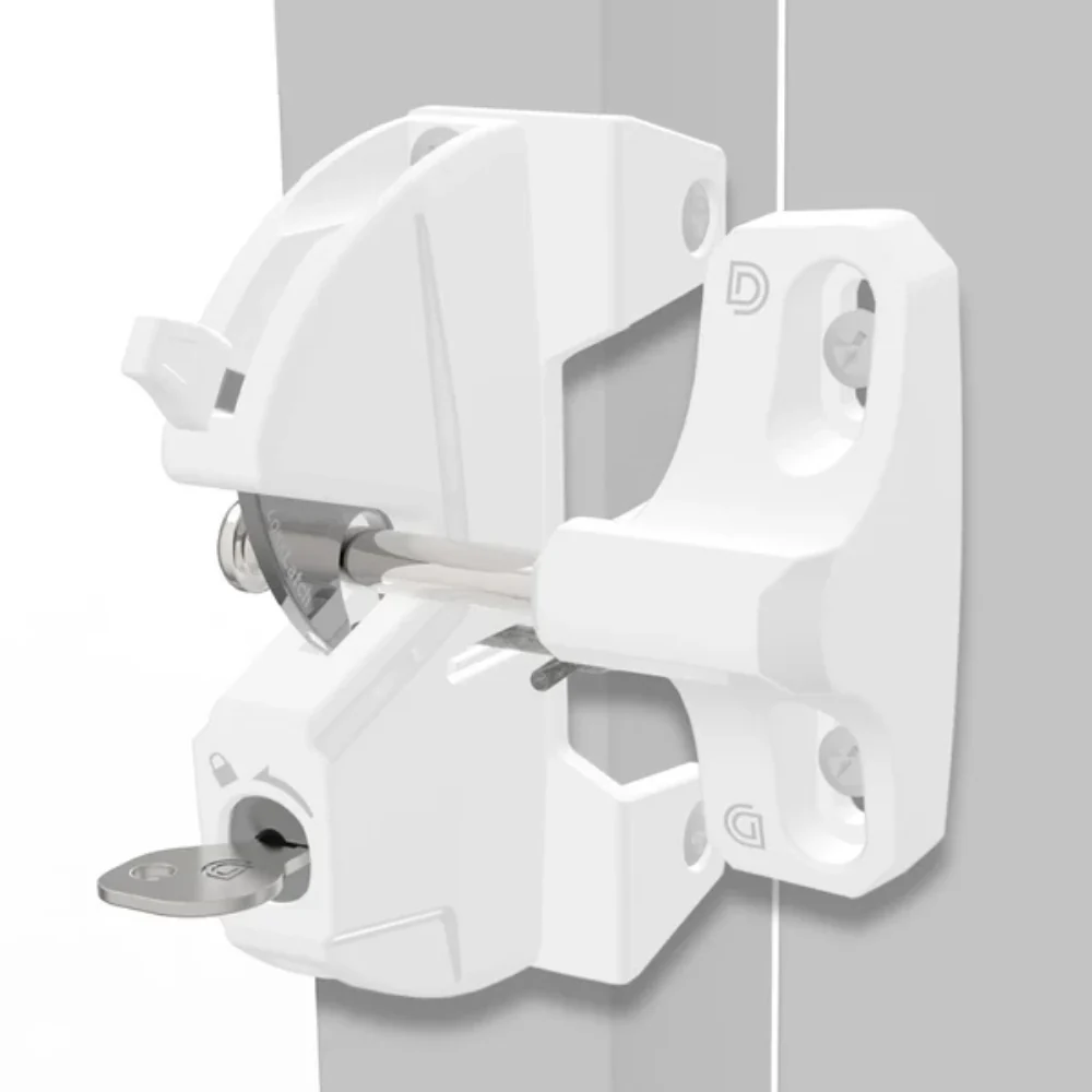 D&D Technologies LL3ABLW LokkLatch Series 3 with EAB (White) | DND-LL3ABLW