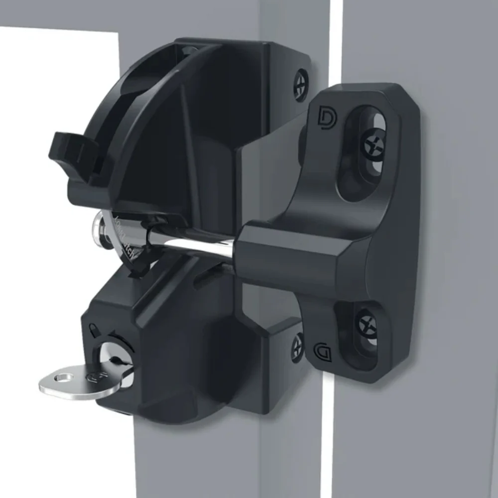 D&D Technologies LL3AL LokkLatch Series 3 - Latch Only (Black) | DND-LL3AL