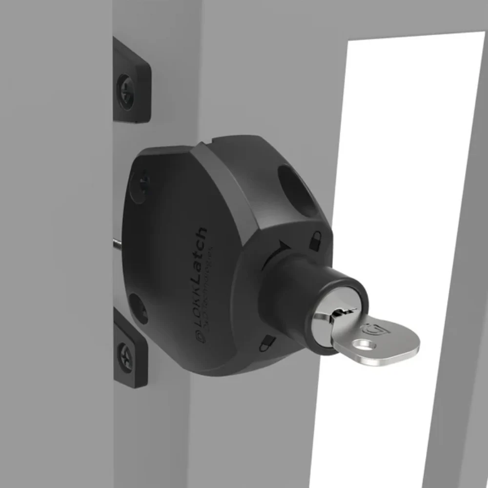 D&D Technologies LL3B LokkLatch Series 3 EAB Kit Only (Black) | DND-LL3B