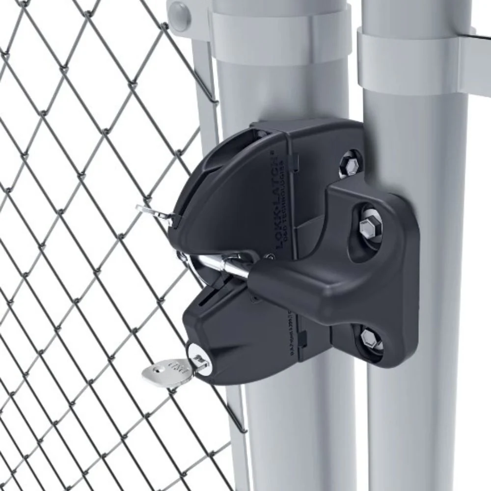 D&D Technologies LokkLatch Round Post Latch + EAK (Black) | DND-LLABRND