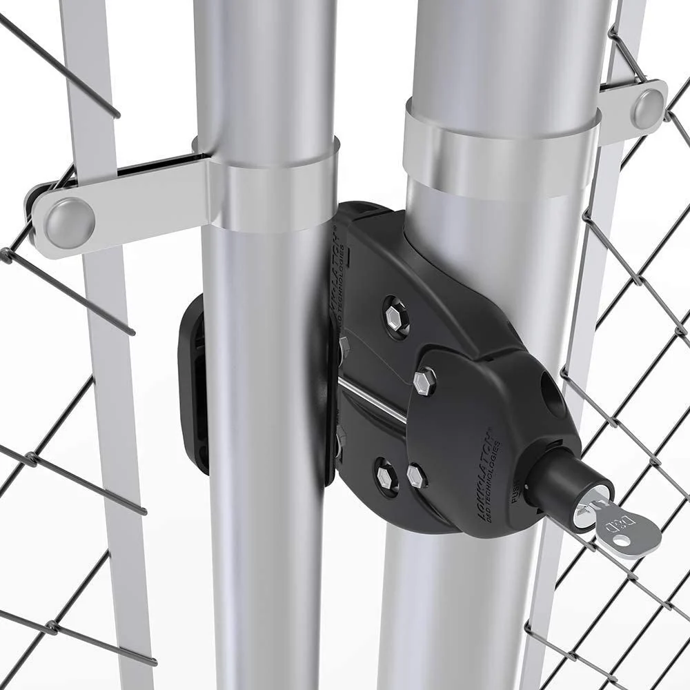 D&D Technologies LokkLatch Round Post Latch + EAK (Black) | DND-LLABRND - Image 2