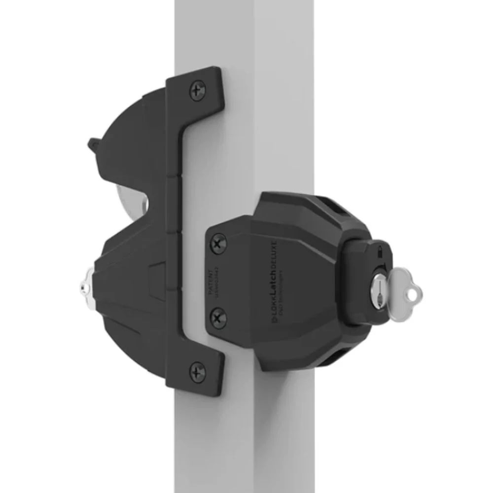 D&D Technologies LokkLatch Deluxe Series 3 Keyed-Different (Black) | DND-LLD3KD - Image 2