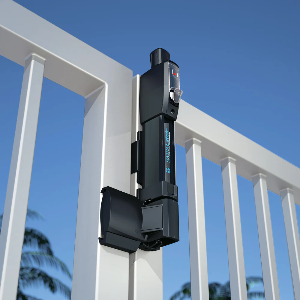 D&D Technologies MagnaLatch Vertical Pull Safety Magnetic Gate Latch and Lock - Black | DND-ML3VPKA - Image 3