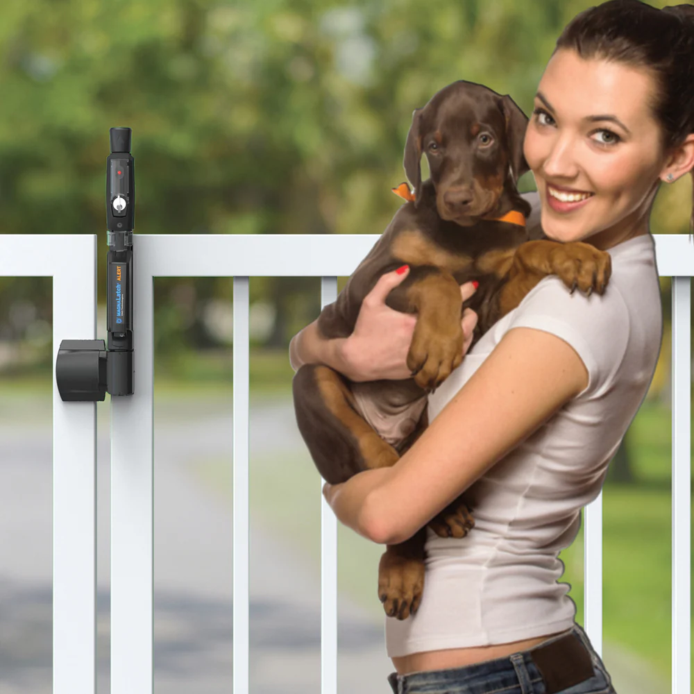 D&D Technologies MagnaLatch Vertical Pull Safety Magnetic Gate Latch and Lock - Black | DND-ML3VPKA - Image 4