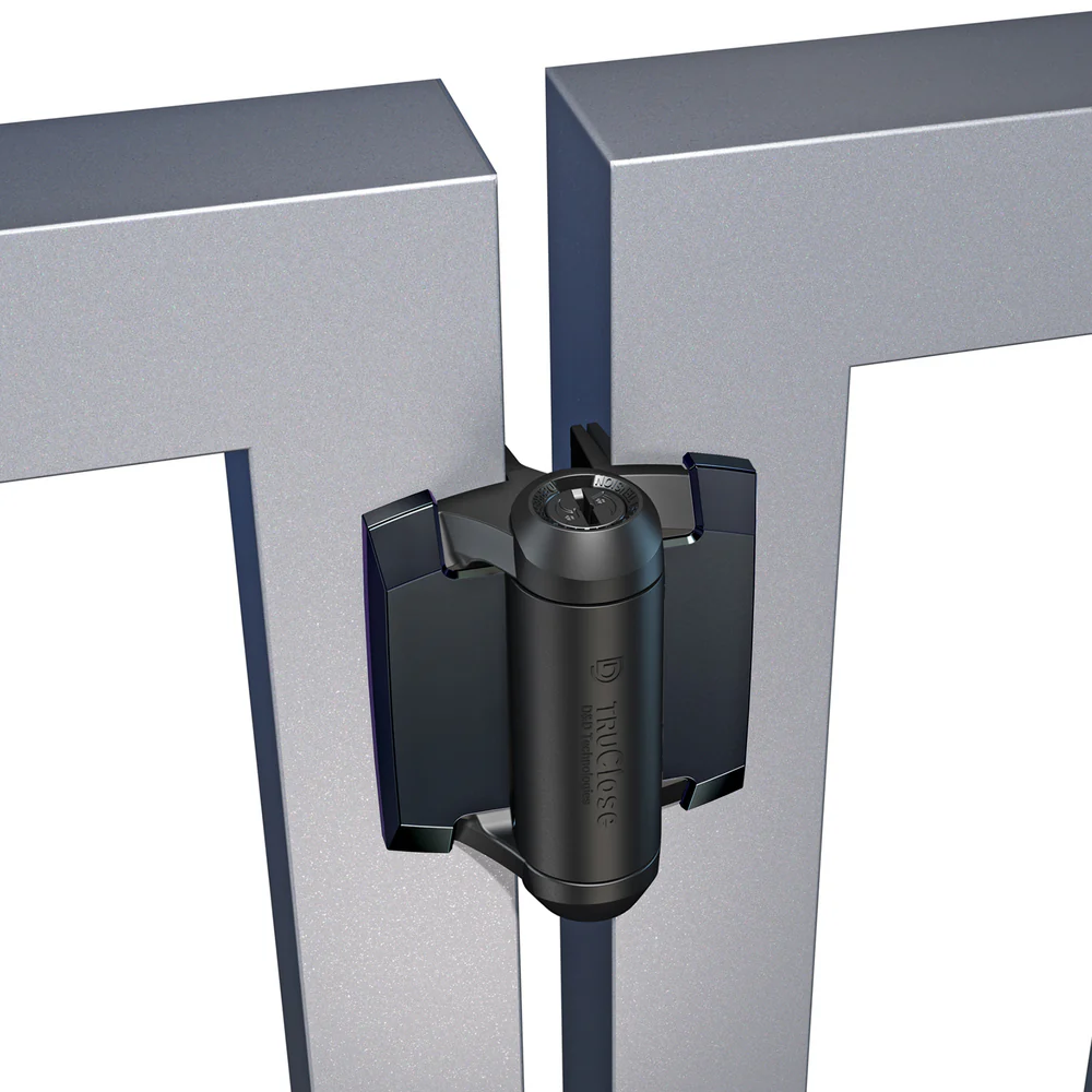 D&D Technologies TruClose 2 Legs Self-Closing Safety Hinge for Metal Gates | DND-TCA1L2S3BT - Image 3