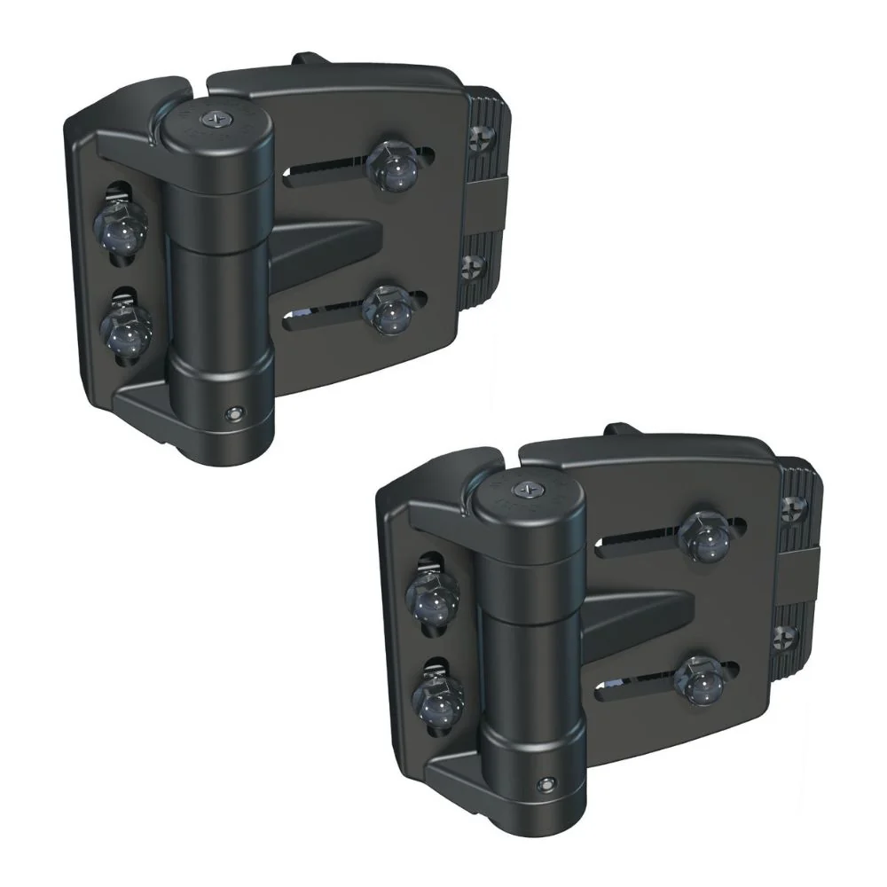 D&D Technologies TruClose Mini Multi-Adjust Hinges - Round | DND-TCAMA2RND