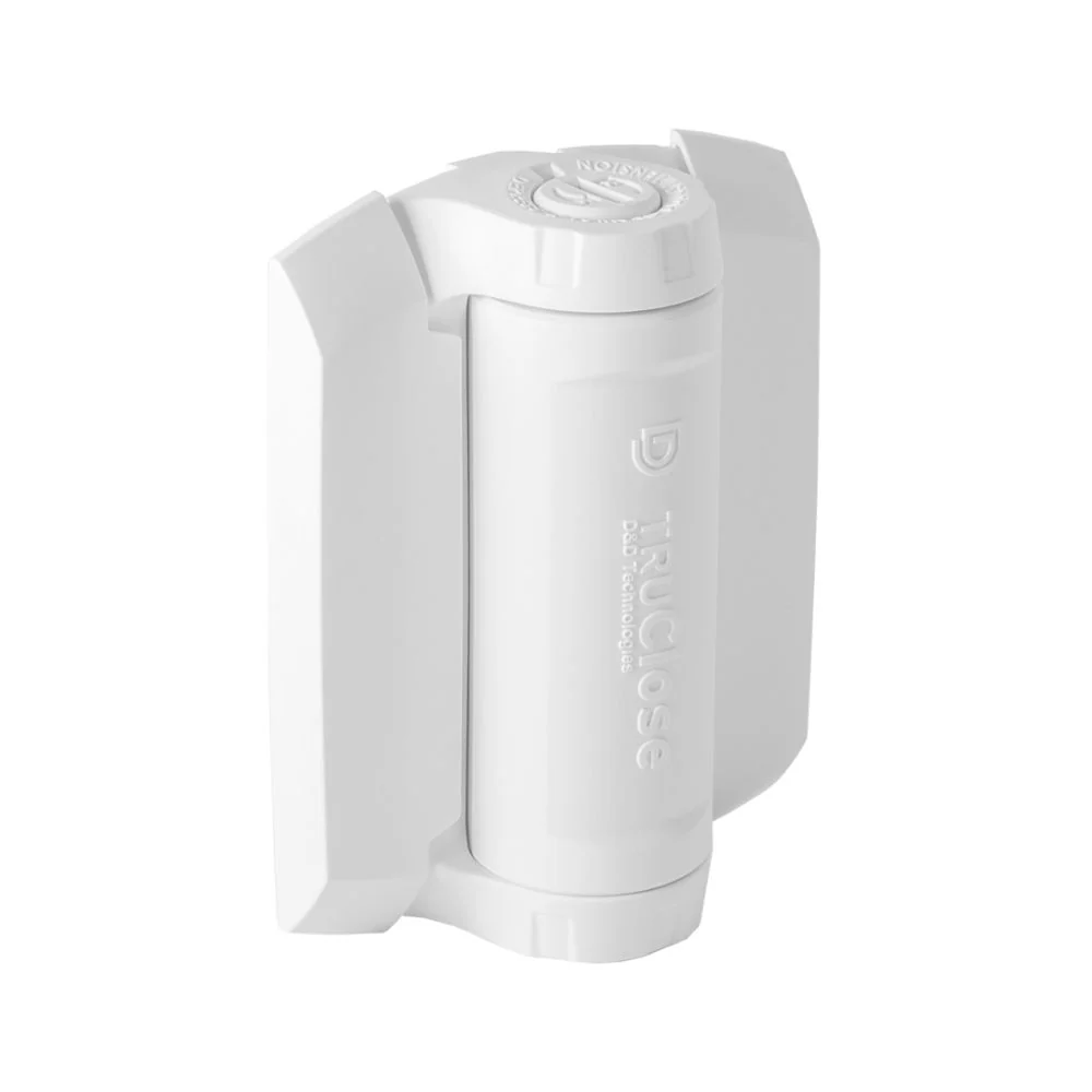 D&D Technologies TruClose Heavy Duty Self-Closing Hinge for Metal Gates (White) | DND-TCHD1AS3WT - Image 2