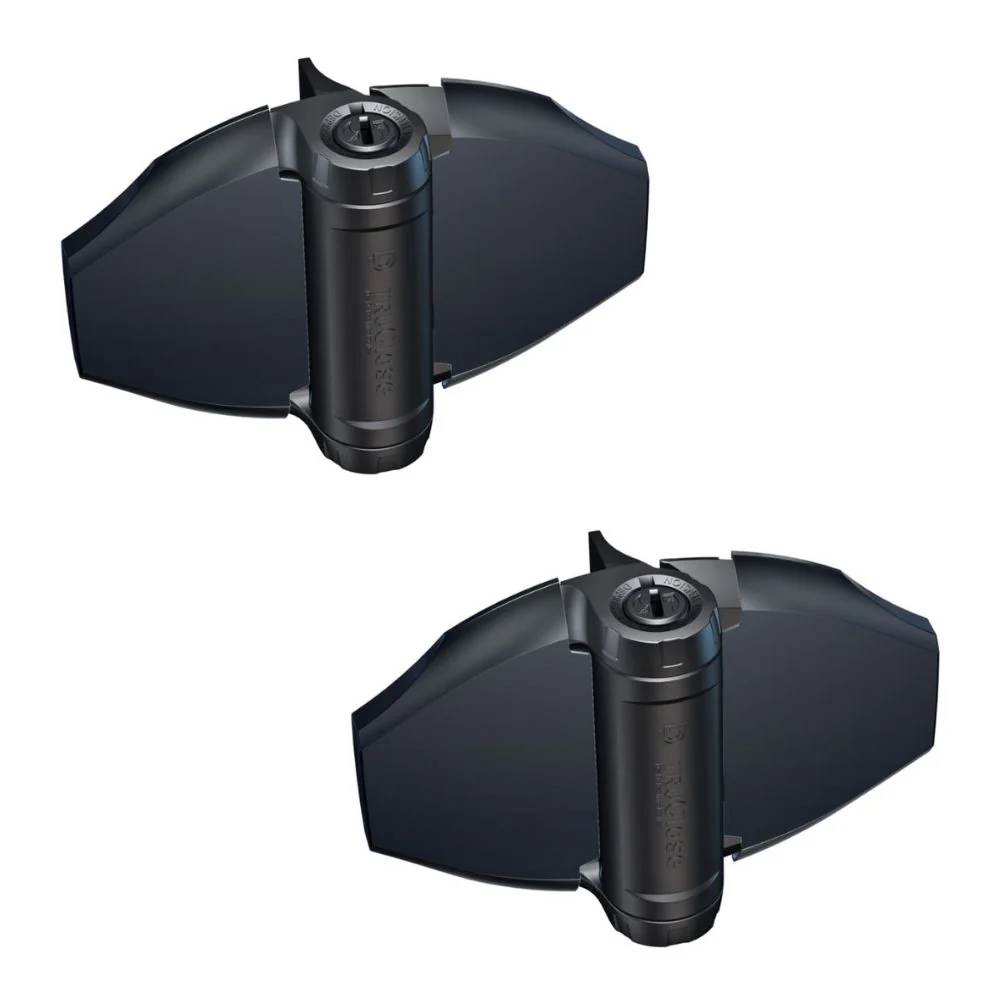 D&D Technologies TruClose 1 Leg Heavy Duty Self-Closing Hinge for Metal/Wood/Vinyl Gates | DND-TCHD2L1SS3BT