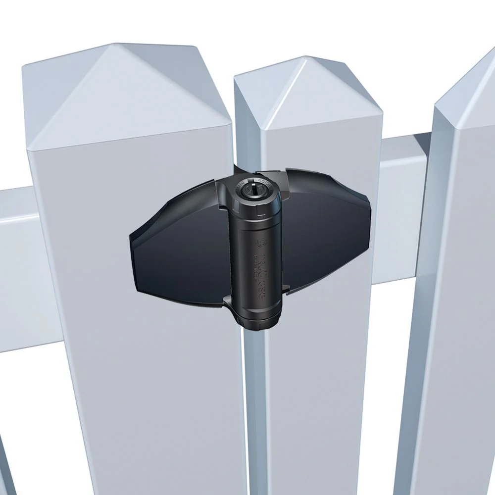 D&D Technologies TruClose 1 Leg Heavy Duty Self-Closing Hinge for Metal/Wood/Vinyl Gates | DND-TCHD2L1SS3BT - Image 4