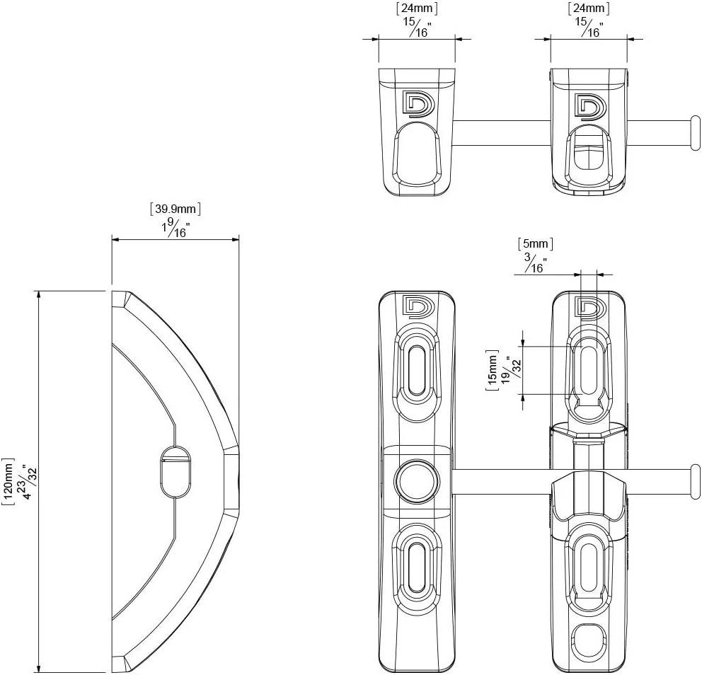 D&D Technologies T-Latch Toggle Style Gravity Gate Latch | DND-TL01 - Image 5