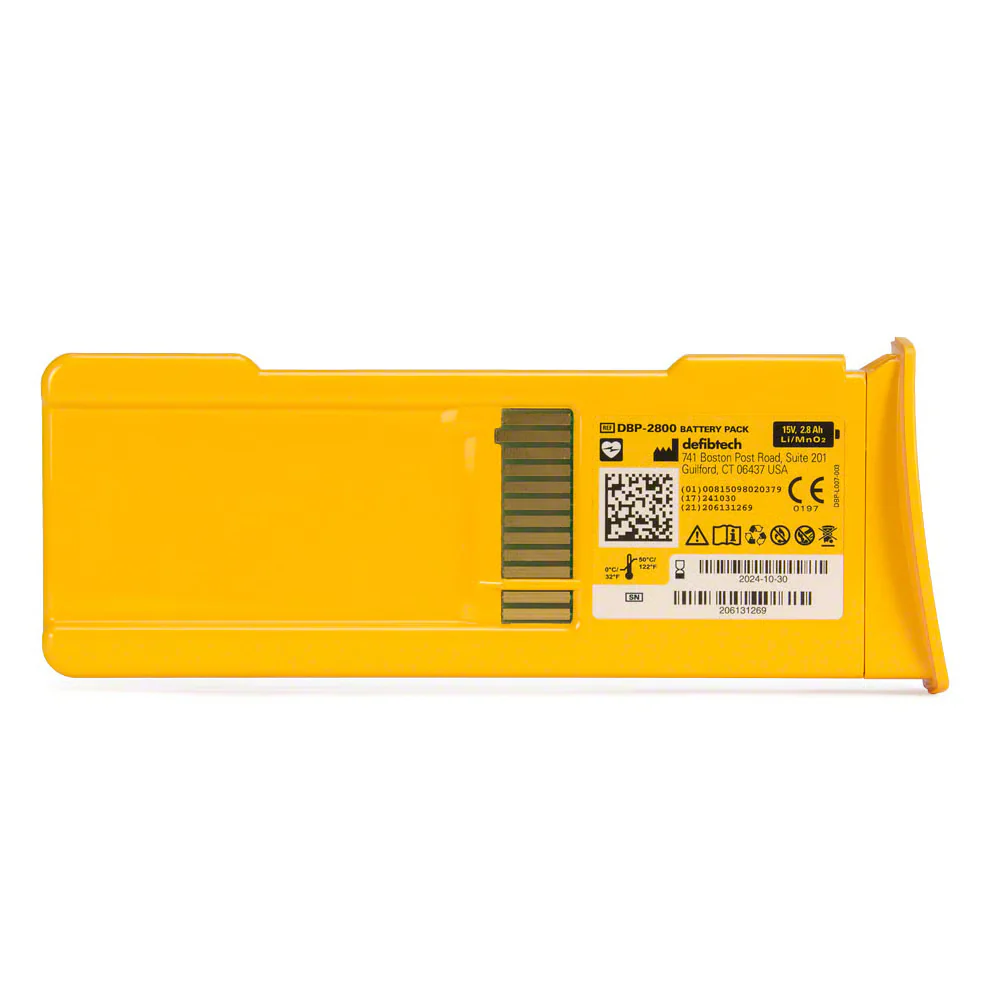 Defibtech Lifeline or Lifeline Auto AED High-Capacity Battery Pack | CPR-DCF-210