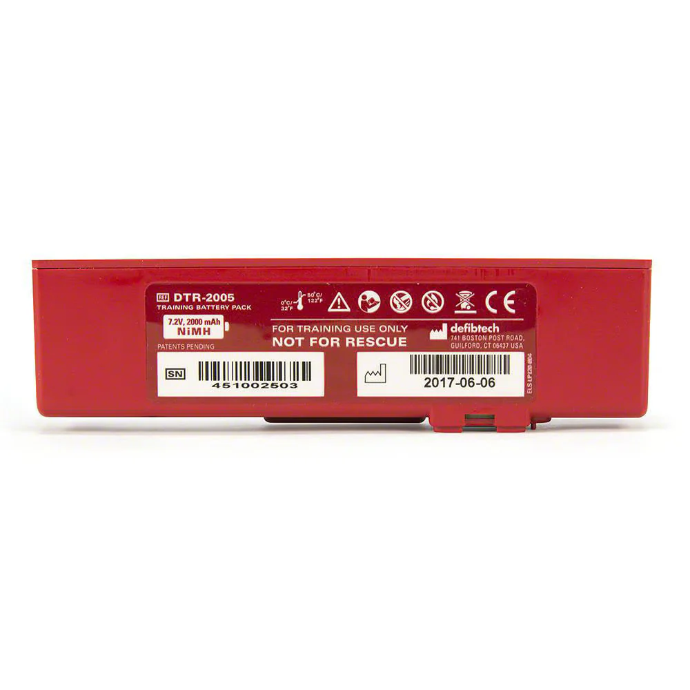Defibtech Lifeline VIEW AED Trainer Rechargeable Battery | CPR-DTF-2005