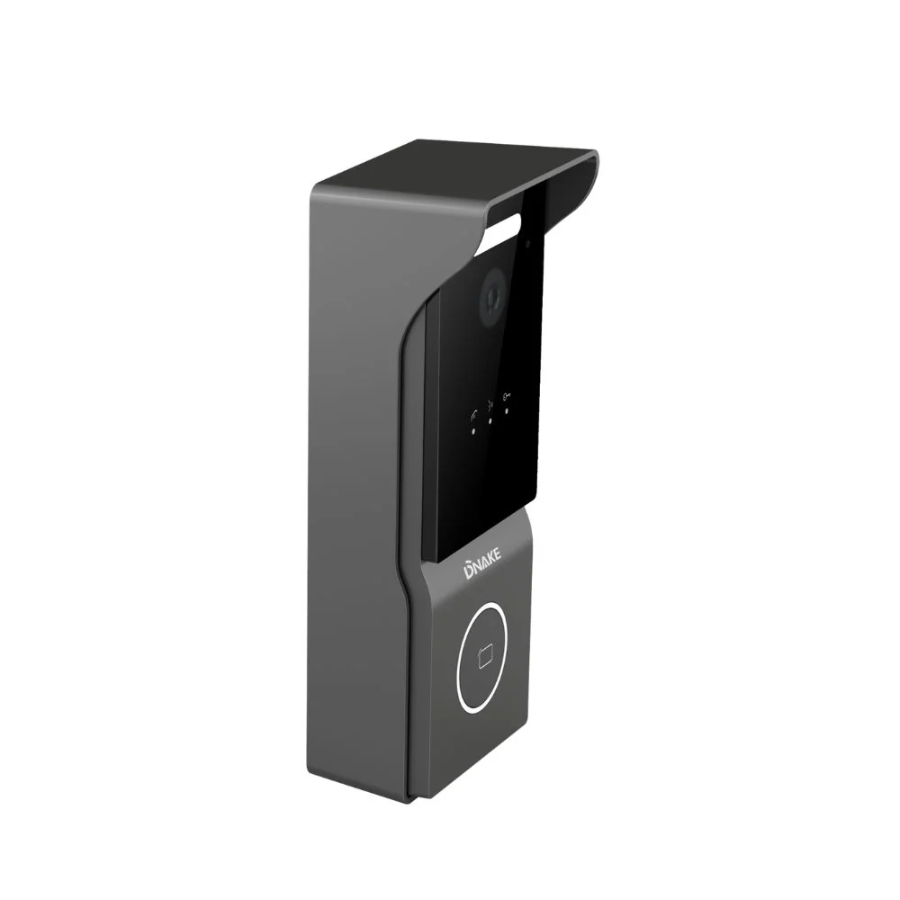 DNAKE C112A Wired Smart WiFi Video Doorbell with Key Fob Reader, 1080P HD Camera, Bluetooth, PoE or 12V, Surface Mount with 5 App License - Image 2