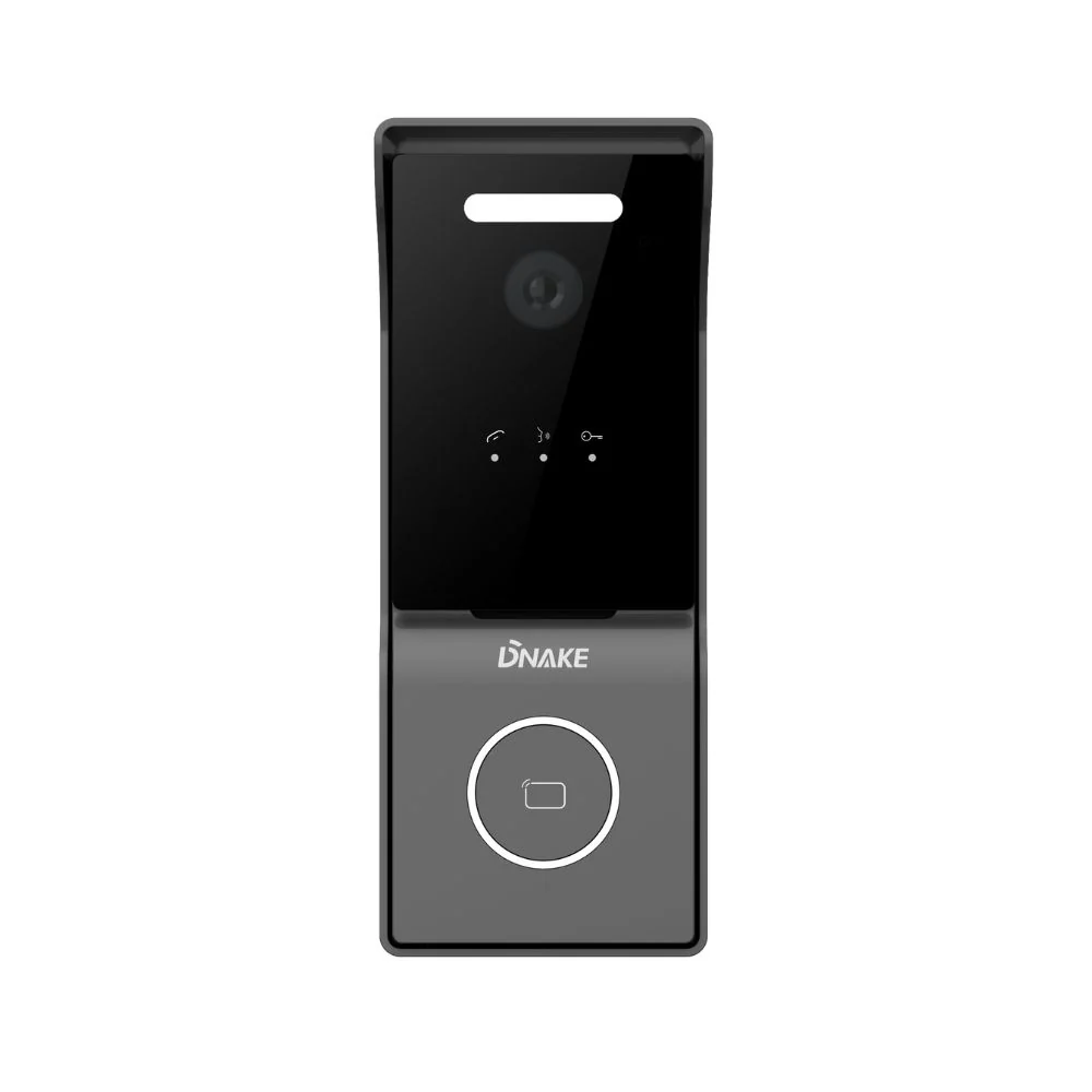 DNAKE C112A Wired Smart WiFi Video Doorbell with Key Fob Reader, 1080P HD Camera, Bluetooth, PoE or 12V, Surface Mount with 5 App License - Image 5
