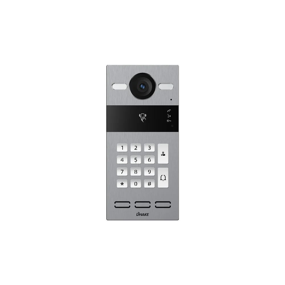 DNAKE S213K Smart Intercom System with Physical Keypad, Weatherproof, Cloud-Based, PoE or 12V, Surface Mount with 5 App License - Image 3