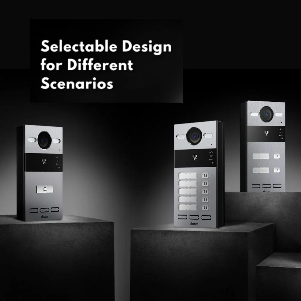 DNAKE S213M-2 Smart Intercom System with 2 Name Plate Call Buttons, Weatherproof, Cloud-Based, PoE or 12V, Surface Mount with 5 App License - Image 3