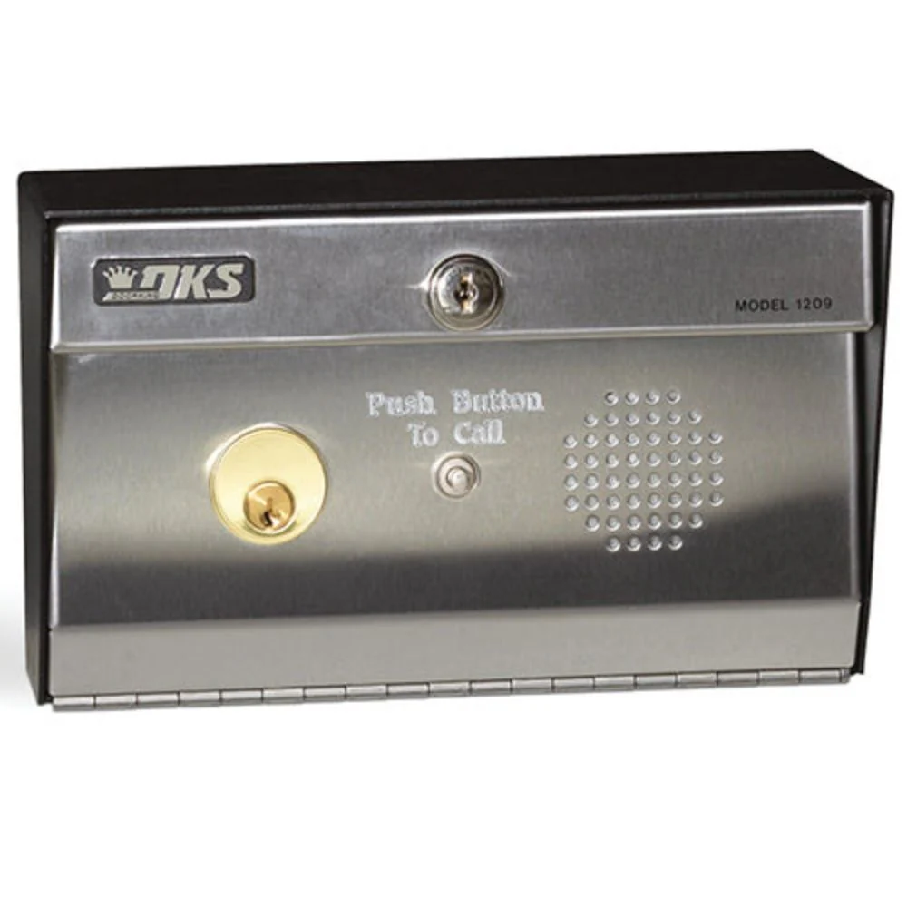 Doorking Switch Key with Intercom Surface Mount | DKS-1209-080