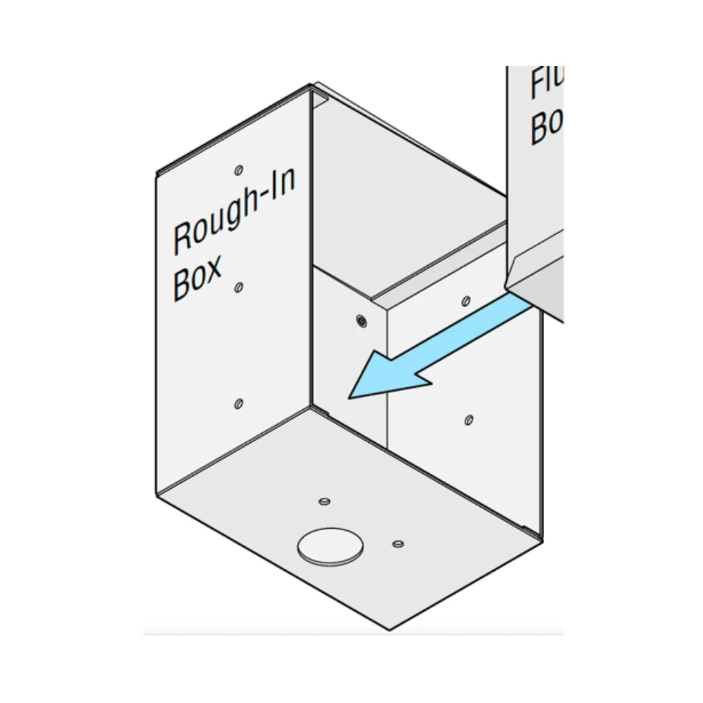 Doorking Flush Mount Rough In Box | DKS-1506-150