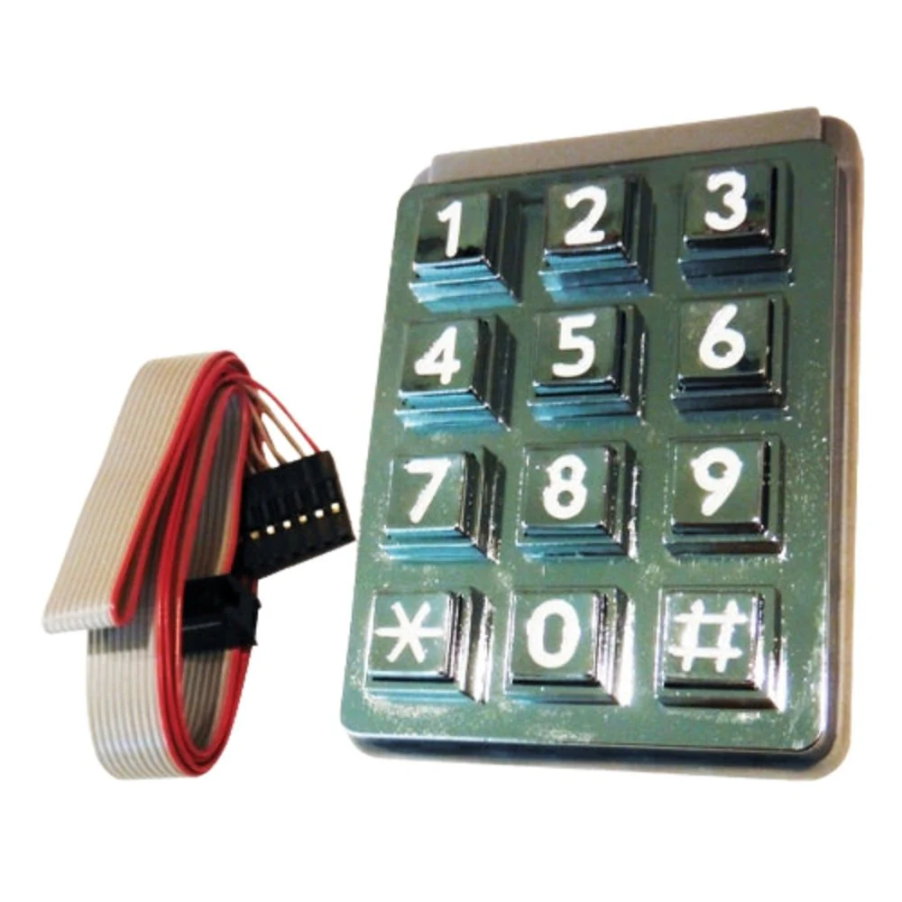 Doorking Replacement Keypad (With Out Letters) Only For 1802 | DKS-1804-155