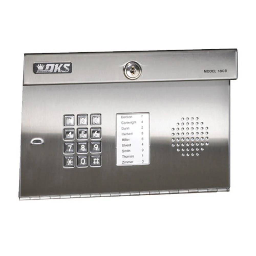 Doorking Faceplate with Directory | DKS-1808-052