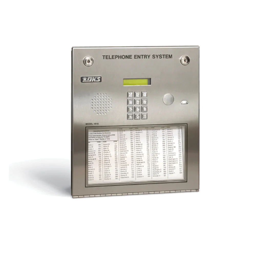 Doorking Telephone Entry System Flush Mount Hands-Free | DKS-1810-084