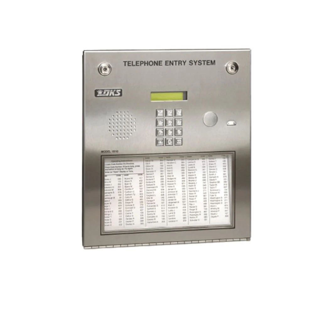 Doorking Lobby Panel Flush Mount Telephone Entry System | DKS-1810-090
