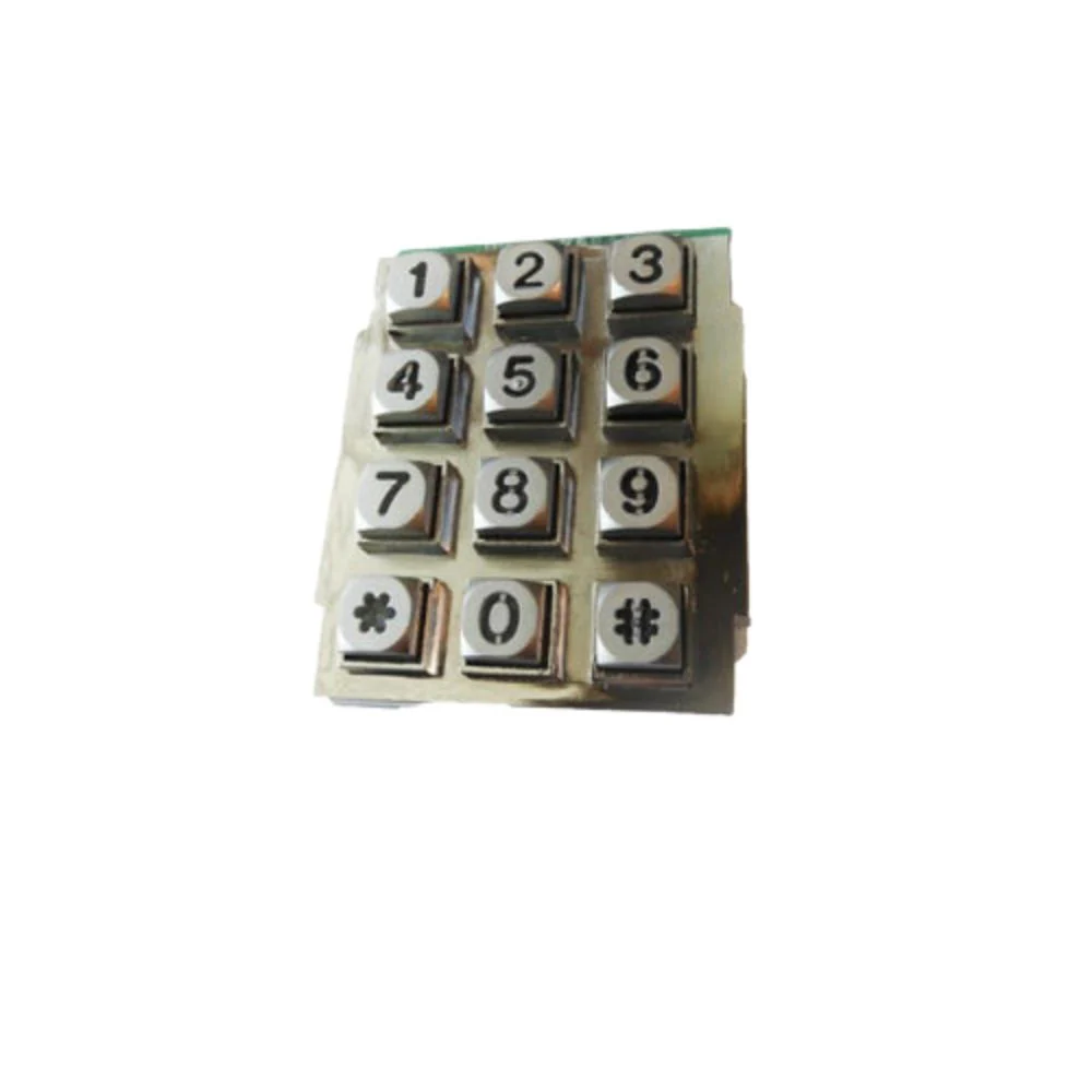 Doorking Replacement Keypad Lighted Yellow/Green Replacement for DKS 1837 | DKS-1895-032