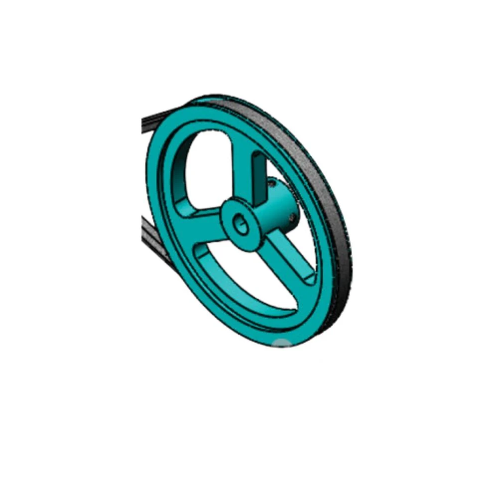 Doorking Pulley 7 Inch Cast Iron AC70X5/8 for Model 6050 | DKS-2600-567