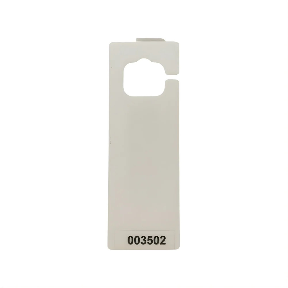 EMX K-TRES-900-HT600-W-50 UHF RFID Hang Tag 2" x 6" - Plain White (Pack of 50) - Image 2