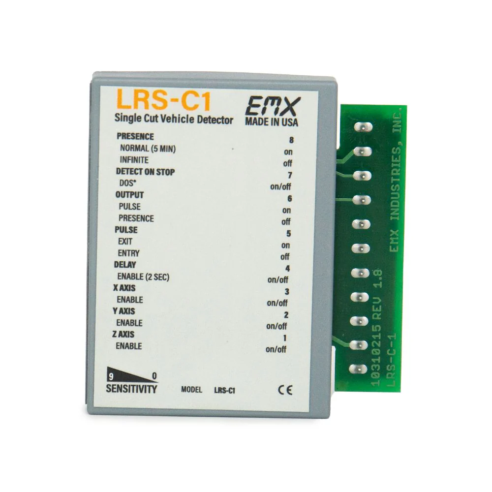 EMX Magnetoresistive Vehicle Detector - Controller | EMX-LRS-C1 - Image 4