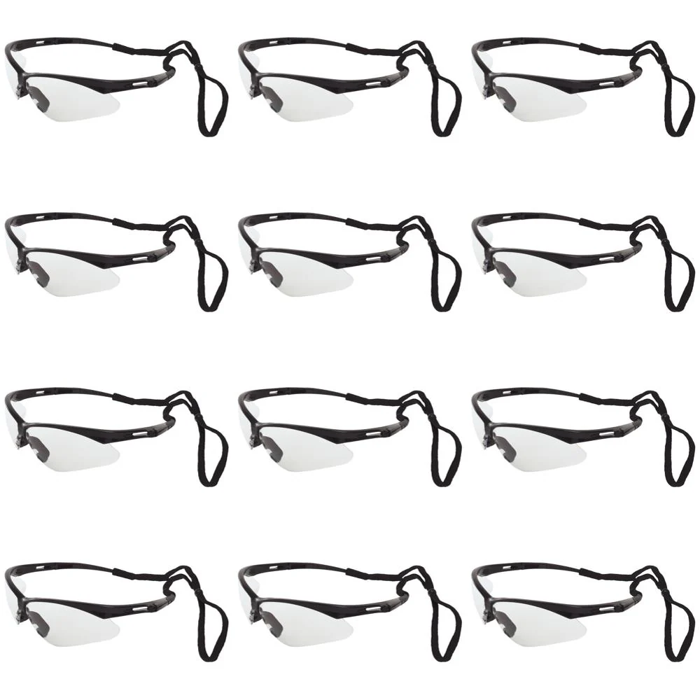ERB Safety Octane Safety Glasses - Clear Anti-fog Lenses (Black Temples) Pack of 24 | ERB-15325 - Image 4