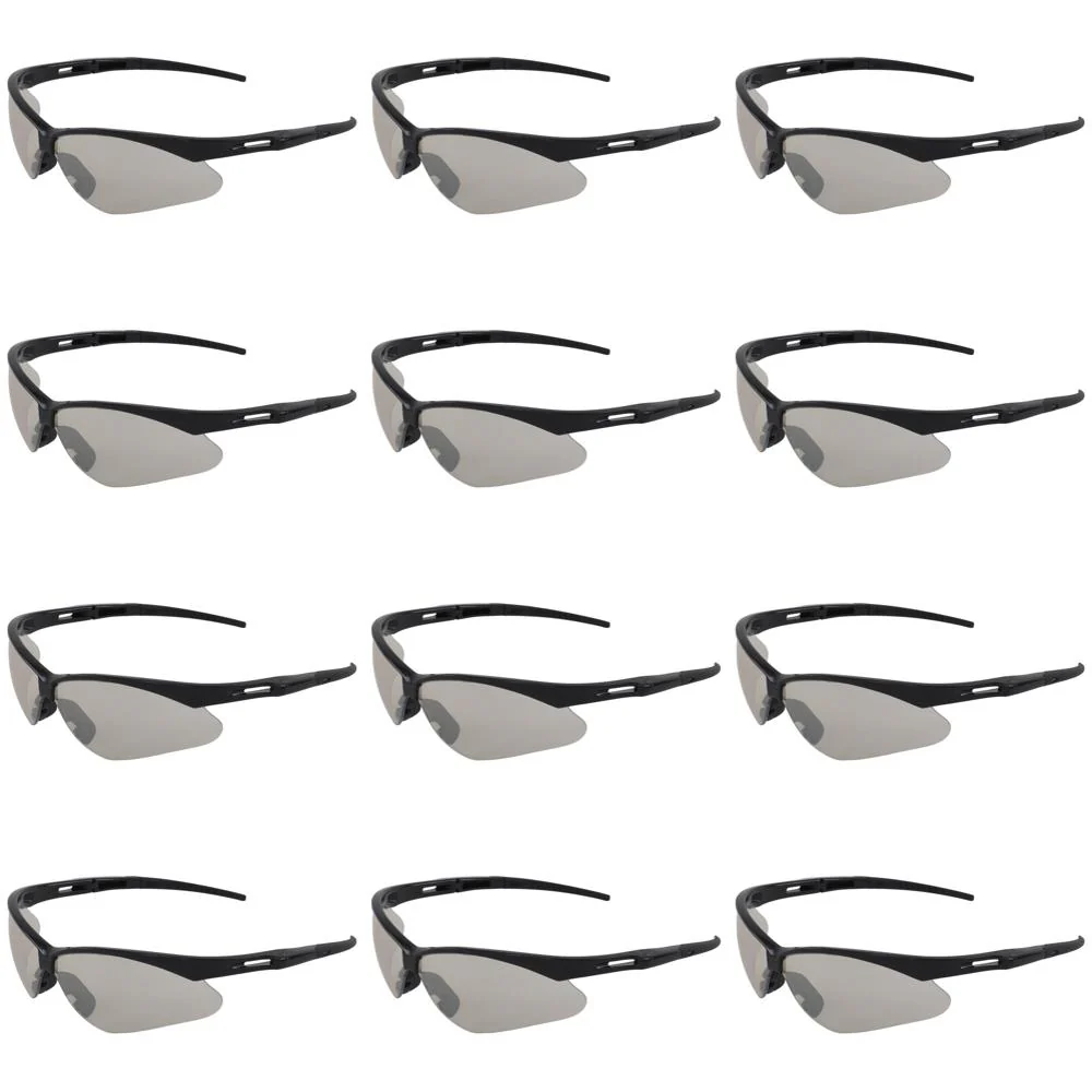 ERB Safety Octane Safety Glasses - In/Out Mirror Lenses (Black Temples) Pack of 24 | ERB-15330 - Image 2
