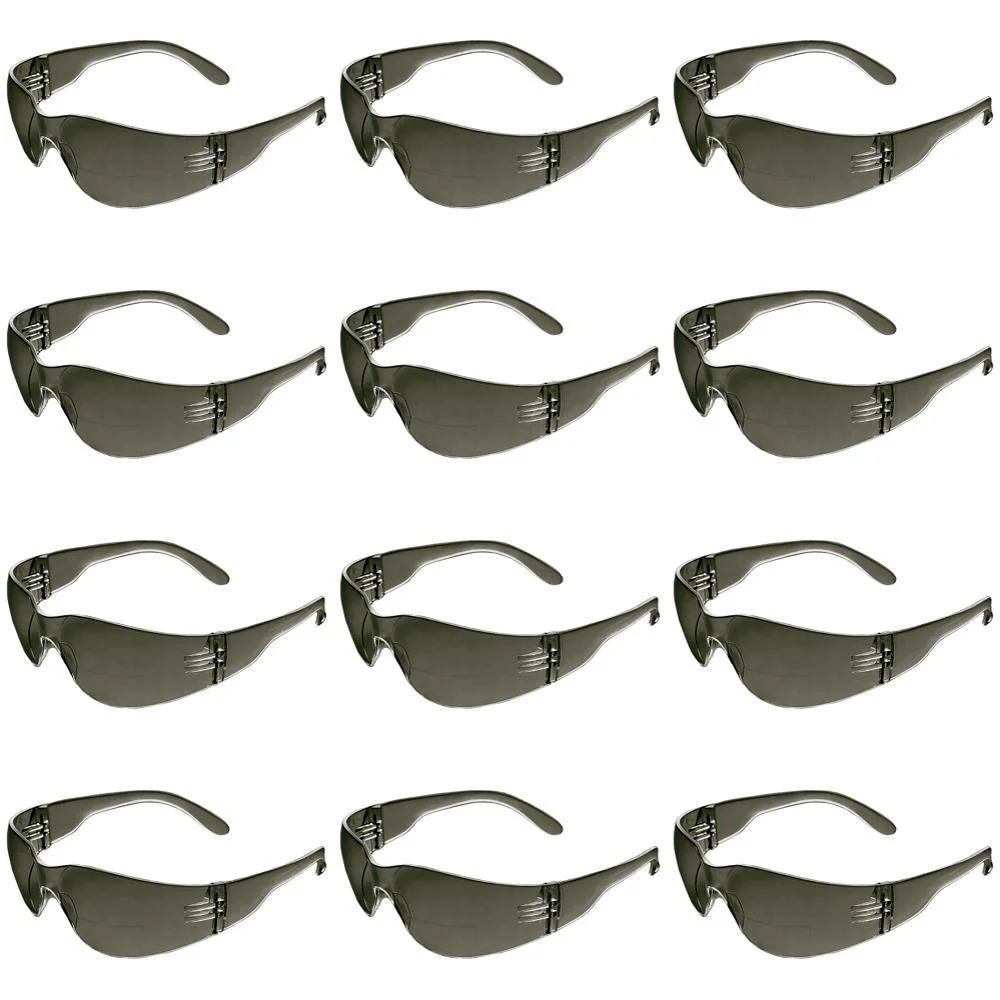 ERB Safety IProtect 2.0 Bifocal Safety Glasses - Gray Lenses (Black Frame) Pack of 36 | ERB-17994 - Image 2