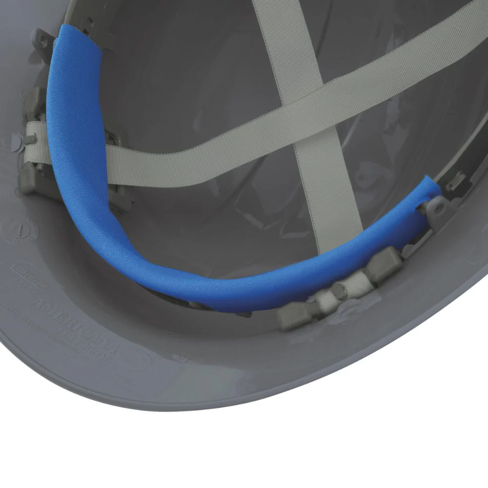 ERB Safety 304 Brow Pad for the Omega II® and Americana® Full Brim (Blue) (Pack of 84) | ERB-19146 - Image 3