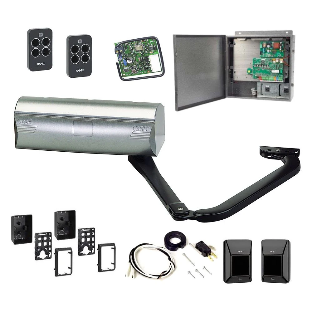 FAAC 390 Electromechanical Swing Gate Operator (Single Kit) | FAA-104572_5