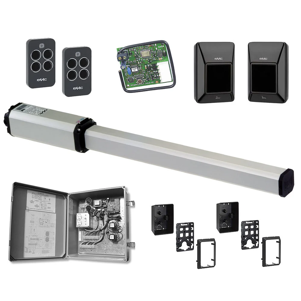 FAAC 402 CBC Hydraulic Swing Gate Operator (Standard Single Kit)