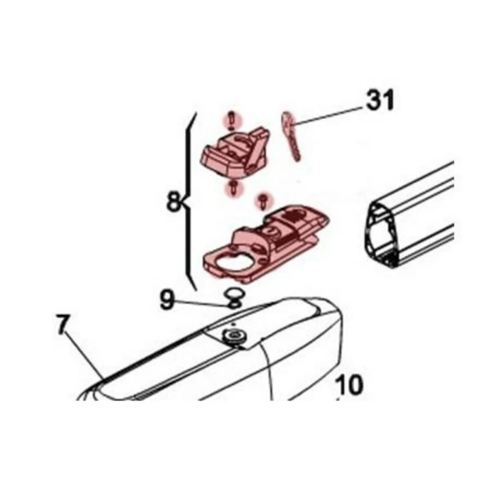 FAAC Manual Release Assembly | FAA-428403