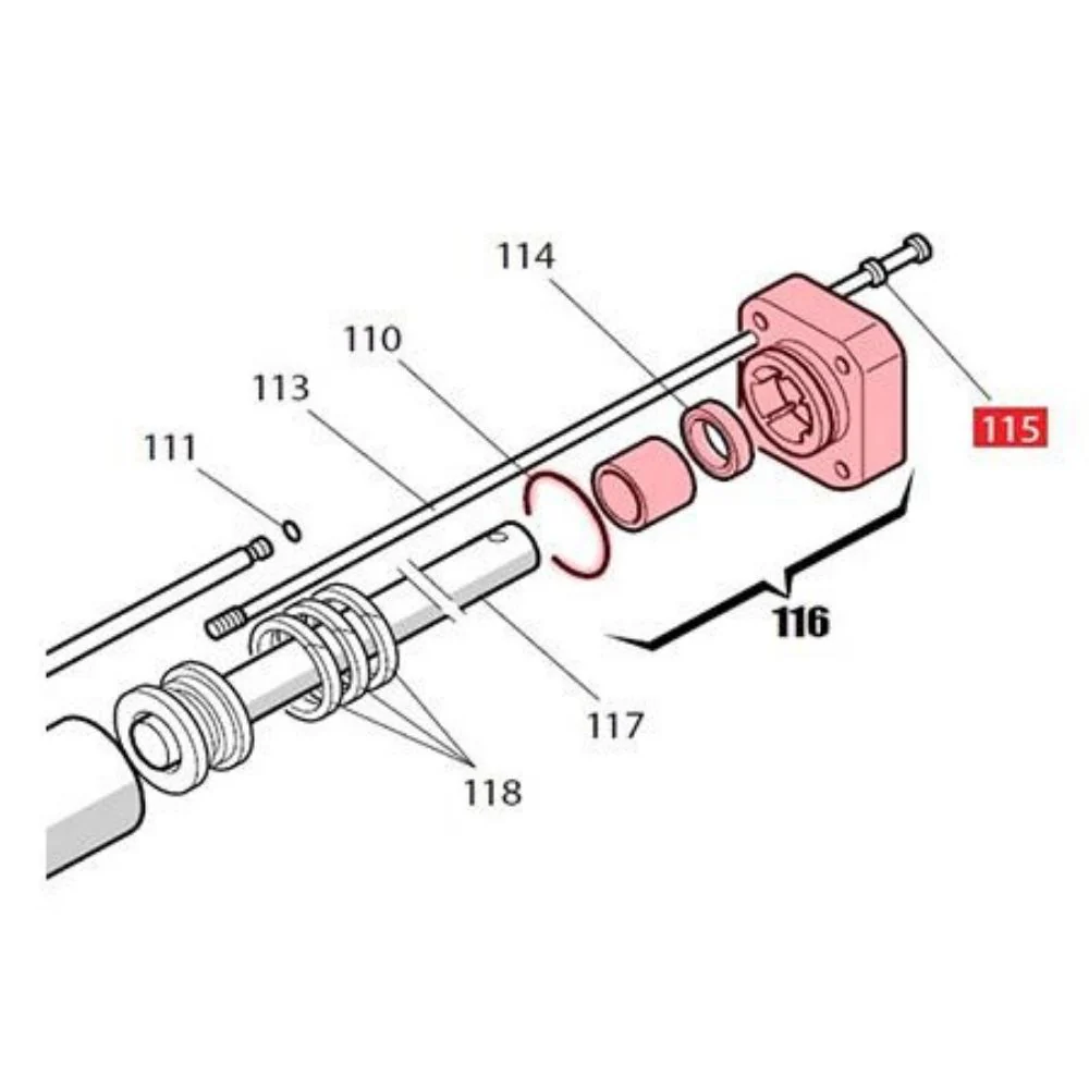 FAAC Front Flange | FAA-4994165