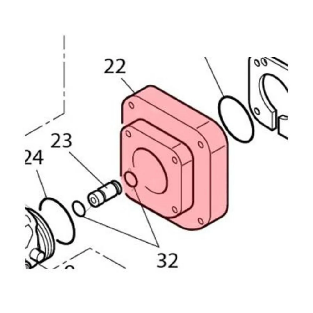 FAAC Mid Flange | FAA-499449