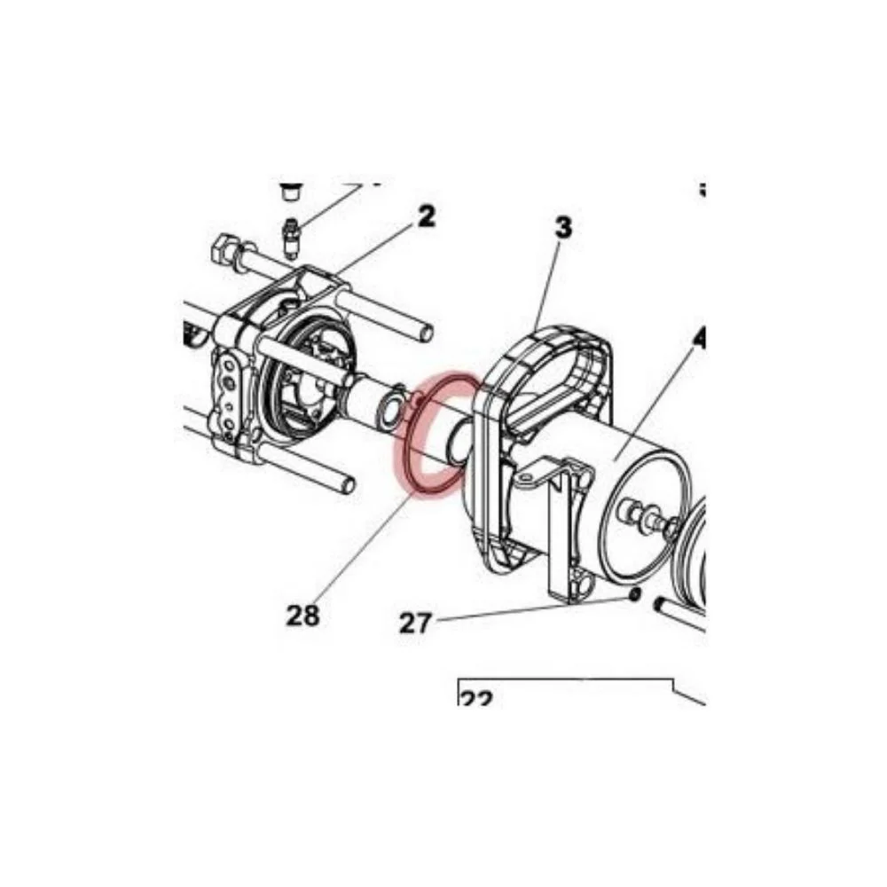 FAAC O-Ring 64.77 x 2.62mm | FAA-7090490025