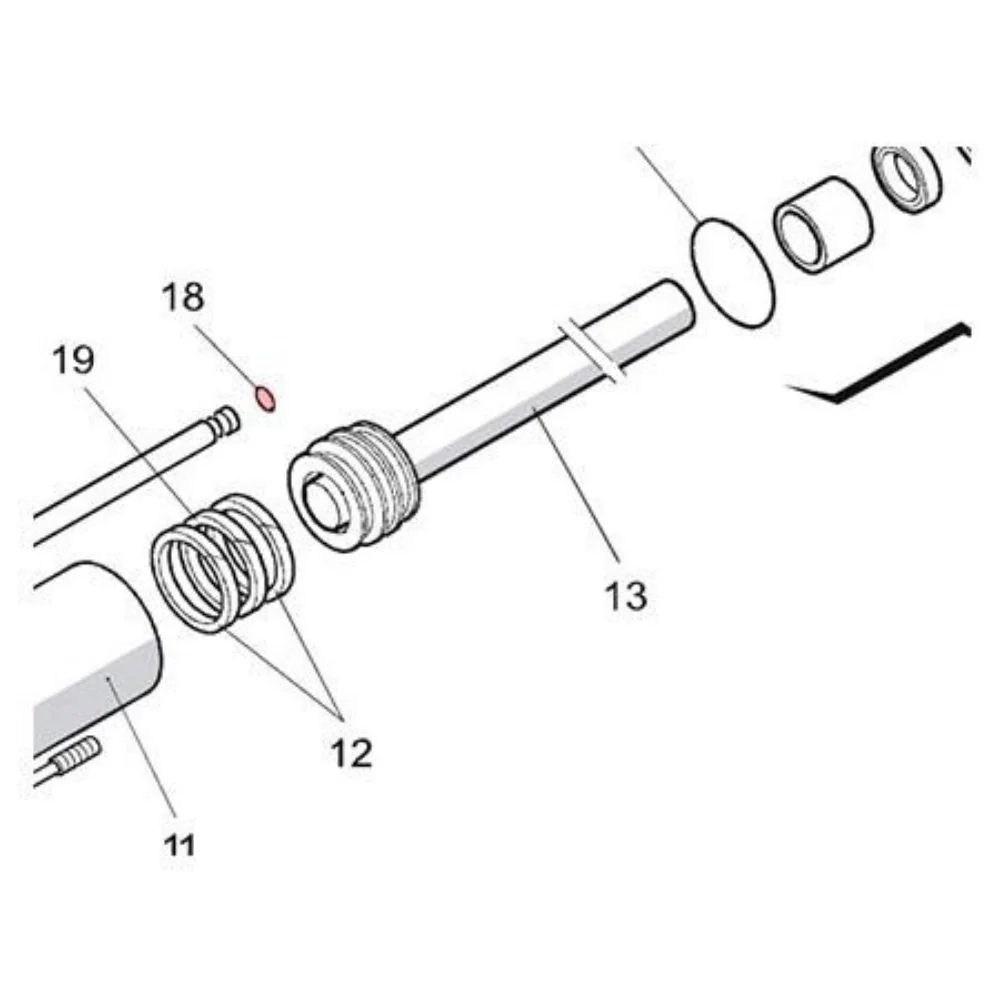 FAAC O-Ring Retract Tube | FAA-7090815
