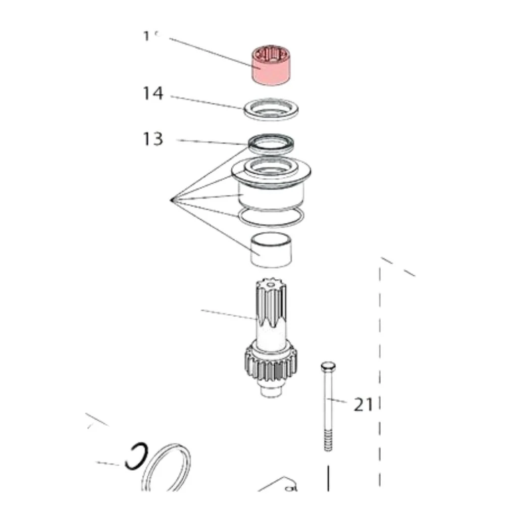FAAC Splined Joint Collar | FAA-7309095